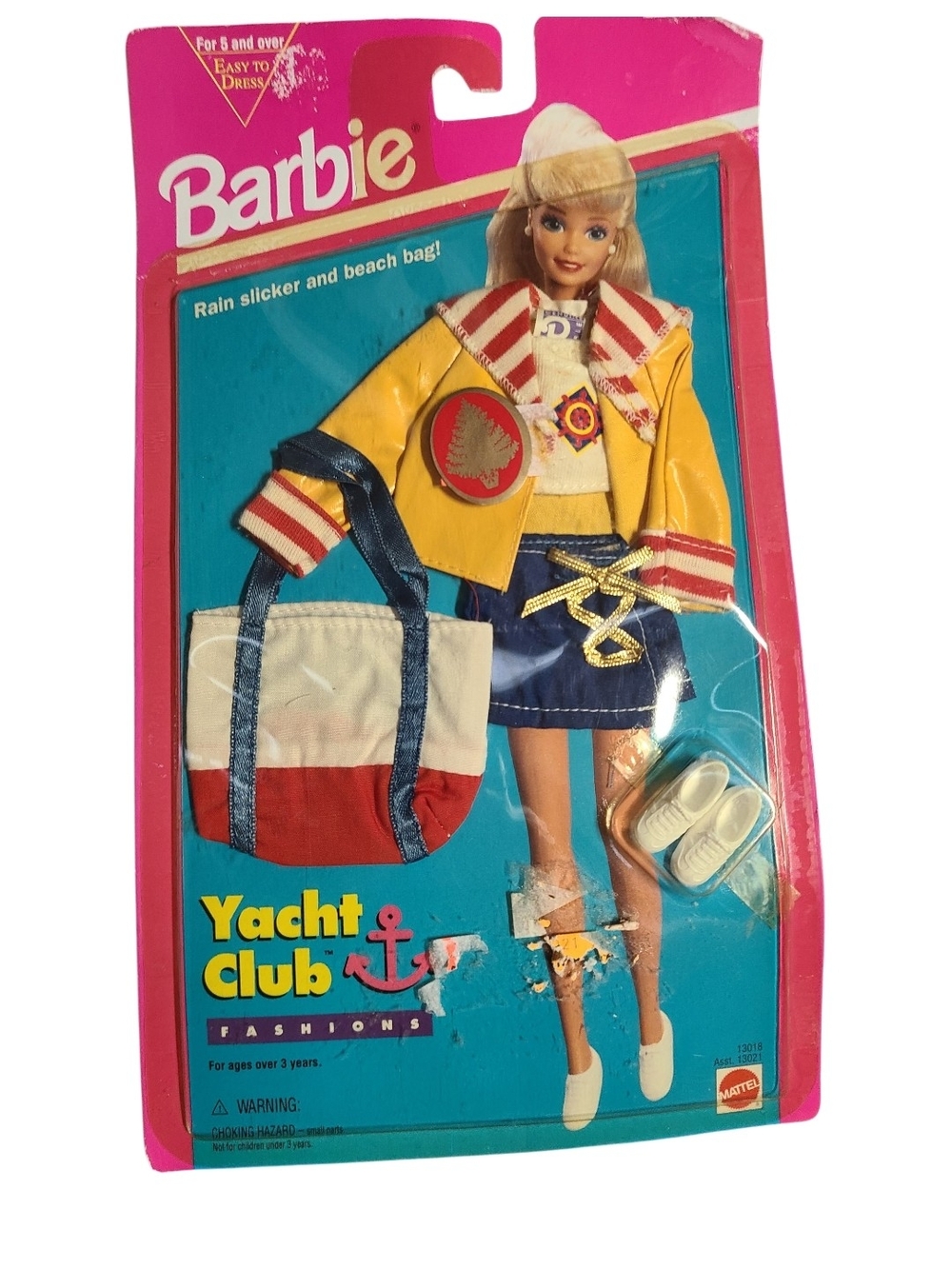 Vintage 1994 Barbie Yacht Club Fashions Outfit Set 13018 NIP
